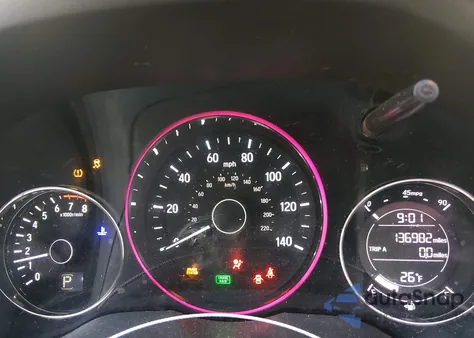 2016 Honda Hr-V Ex из США, поврежденный, VIN 3CZRU6H59GM705170